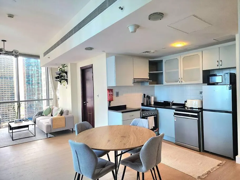 Апартаменты Next To Metro 1Bed With Panoramic Lake View Дубай