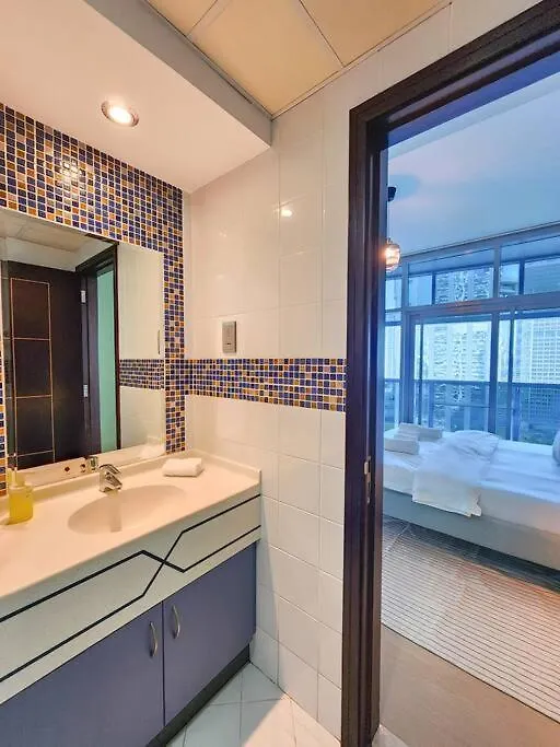 Next To Metro 1Bed With Panoramic Lake View Dubai Apartment