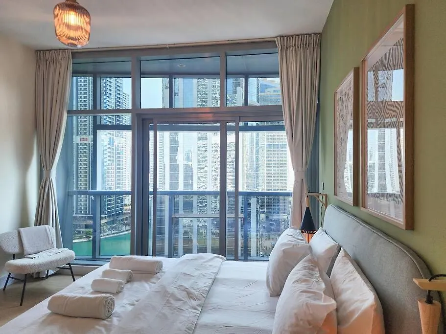 Next To Metro 1Bed With Panoramic Lake View Dubai United Arab Emirates